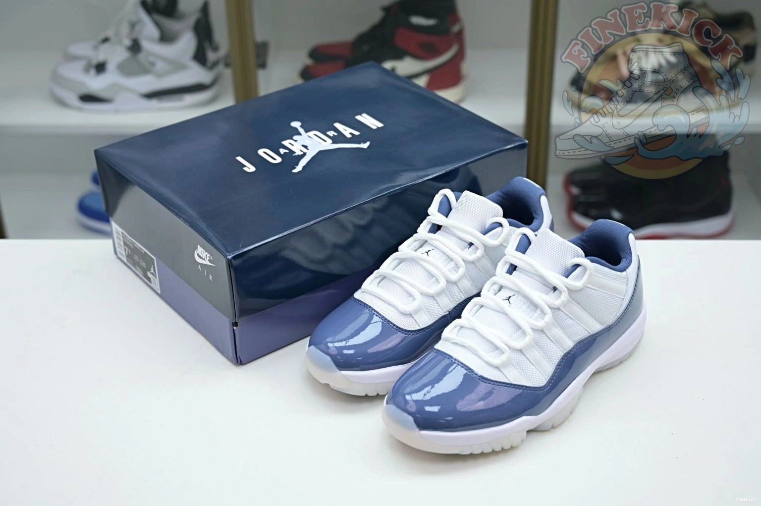 Air Blue” 11 Jordan Jordan Low“Diffused 1121